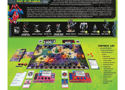Gamers Guild AZ Marvel Crisis Protocol Marvel: Crisis Protocol Alliances - Night of the Goblin (Pre-Order) Asmodee