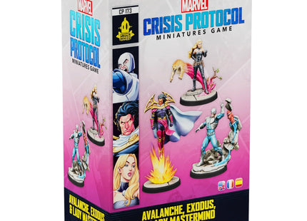 Gamers Guild AZ Marvel Crisis Protocol Marvel: Crisis Protocol - Avalanche, Exodus & Lady Mastermind (Pre-Order) Asmodee