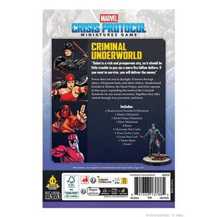Gamers Guild AZ Marvel Crisis Protocol Marvel: Crisis Protocol - Criminal Underworld (Pre-Order) Asmodee