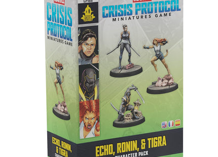 Gamers Guild AZ Marvel Crisis Protocol Marvel: Crisis Protocol - Echo, Ronin & Tigra (Pre-Order) Asmodee