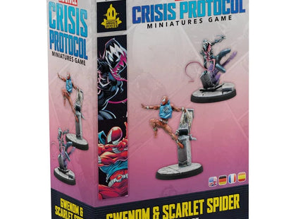 Gamers Guild AZ Marvel Crisis Protocol Marvel: Crisis Protocol – Gwenom & Scarlet Spider (Pre-order) Asmodee