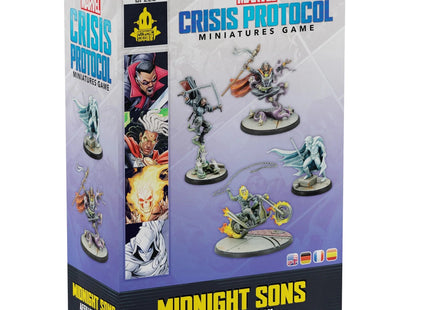 Gamers Guild AZ Marvel Crisis Protocol Marvel: Crisis Protocol - Midnight Sons Affiliation Pack (Pre-Order) Asmodee