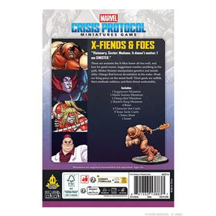 Gamers Guild AZ Marvel Crisis Protocol Marvel: Crisis Protocol - X-Fiends & Foes Character Pack (Pre-Order) Asmodee