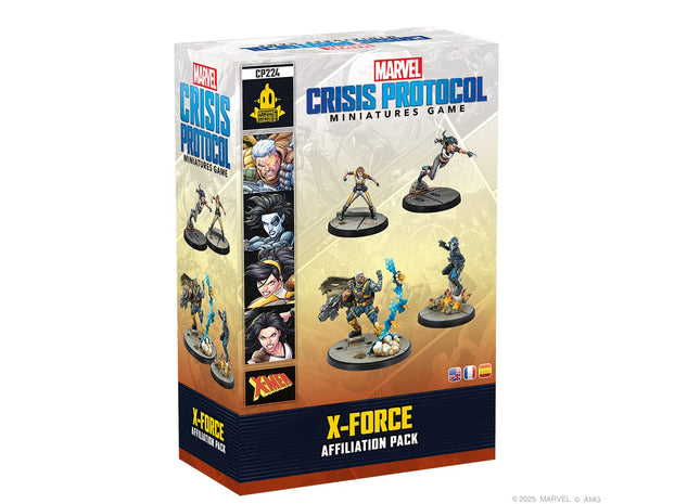 Gamers Guild AZ Marvel Crisis Protocol Marvel: Crisis Protocol - X-Force Affiliation Pack (Pre-Order) Asmodee
