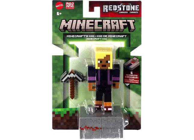 Gamers Guild AZ Mattel Minecraft: Redstone Charged Action Figure - Kai Discontinue
