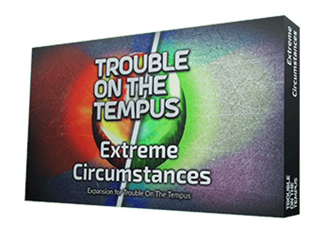 Gamers Guild AZ Minor Disaster Games Trouble On The Tempus: Extreme Circumstances Expansion Kickstarter