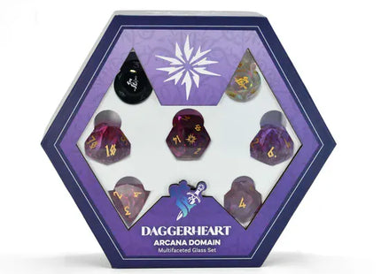 Gamers Guild AZ Misty Mountain Gaming Daggerheart Dice Set: Arcana Domain (Pre-Order) Quartermaster Direct