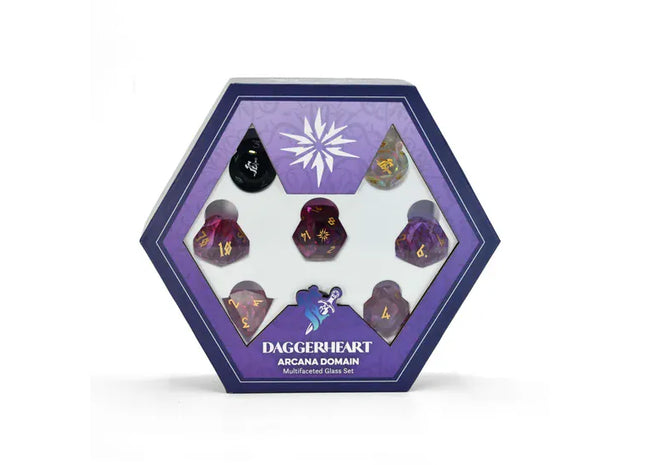 Gamers Guild AZ Misty Mountain Gaming Daggerheart Dice Set: Arcana Domain (Pre-Order) Quartermaster Direct