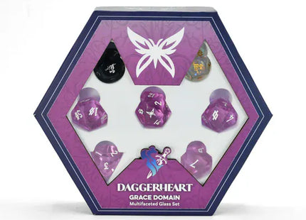 Gamers Guild AZ Misty Mountain Gaming Daggerheart Dice Set: Grace Domain (Pre-Order) Quartermaster Direct