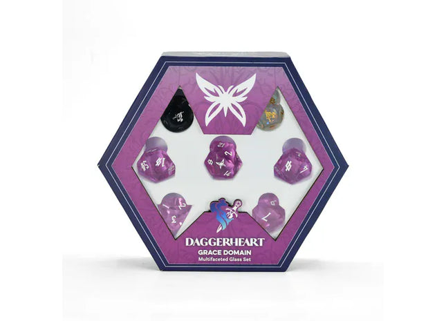 Gamers Guild AZ Misty Mountain Gaming Daggerheart Dice Set: Grace Domain (Pre-Order) Quartermaster Direct