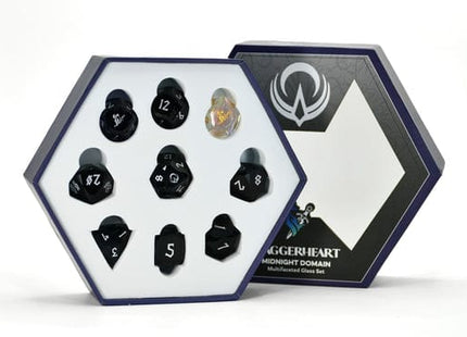 Gamers Guild AZ Misty Mountain Gaming Daggerheart Dice Set: Midnight Domain (Pre-Order) Quartermaster Direct