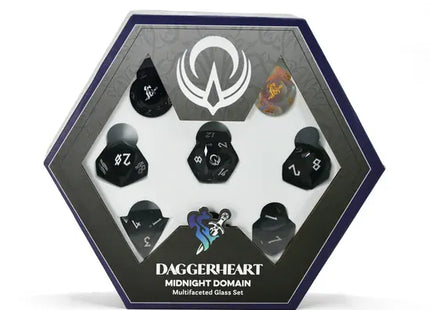 Gamers Guild AZ Misty Mountain Gaming Daggerheart Dice Set: Midnight Domain (Pre-Order) Quartermaster Direct