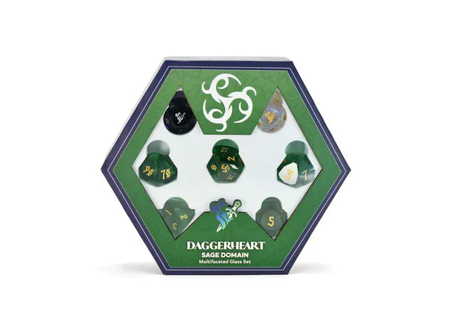 Gamers Guild AZ Misty Mountain Gaming Daggerheart Dice Set: Sage Domain (Pre-Order) Quartermaster Direct