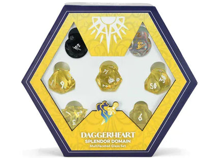 Gamers Guild AZ Misty Mountain Gaming Daggerheart Dice Set: Splendor Domain (Pre-Order) Quartermaster Direct