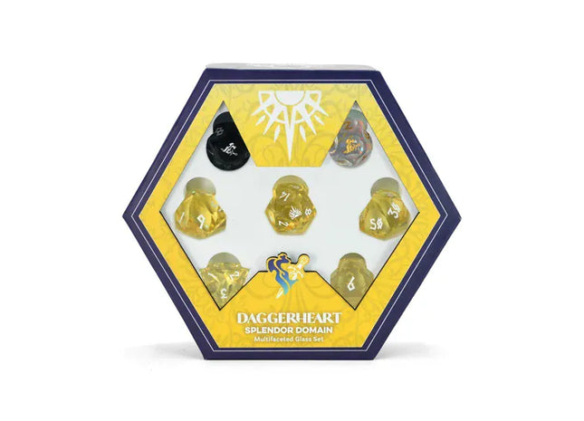 Gamers Guild AZ Misty Mountain Gaming Daggerheart Dice Set: Splendor Domain (Pre-Order) Quartermaster Direct