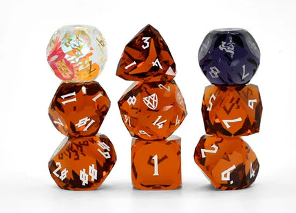 Gamers Guild AZ Misty Mountain Gaming Daggerheart Dice Set: Valor Domain (Pre-Order) Quartermaster Direct