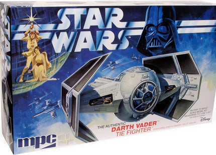 Gamers Guild AZ Model Kit MPC Star Wars Darth Vader Tie Fighter Model Kit HobbyTyme
