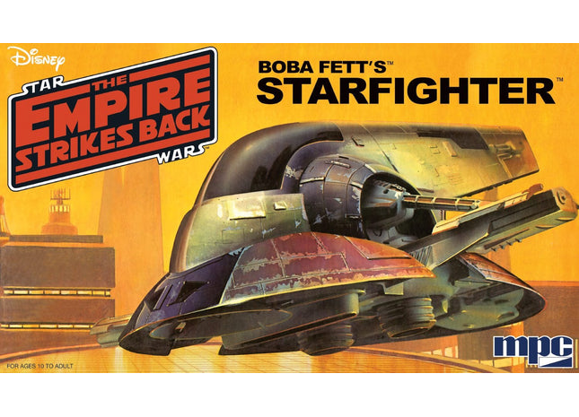 Gamers Guild AZ Model Kit MPC Star Wars The Empire Strikes Back Boba Fett's Starfighter Model Kit HobbyTyme