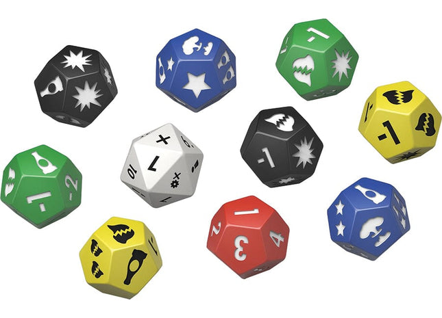 Gamers Guild AZ Modiphius Entertainment Fallout: Wasteland Warfare - Dice Set AGD