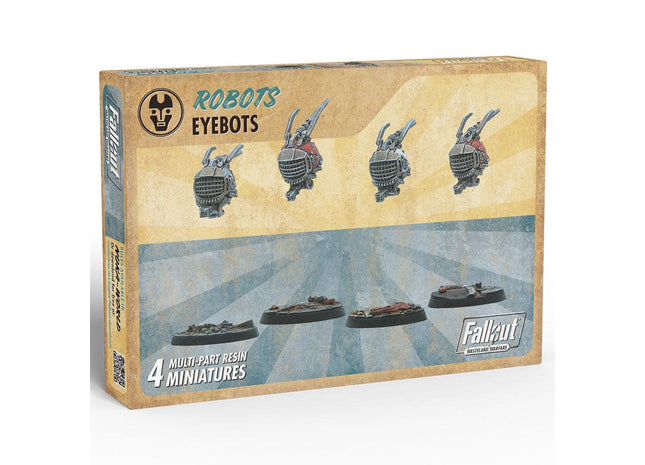 Gamers Guild AZ Modiphius Entertainment Fallout: Wasteland Warfare - Robots Eyebots AGD