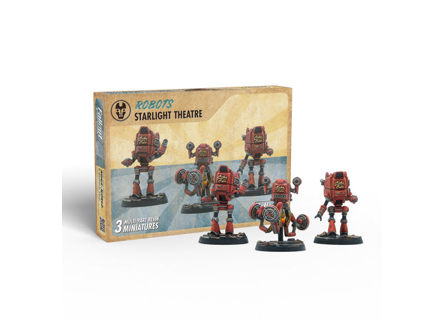 Gamers Guild AZ Modiphius Entertainment Fallout: Wasteland Warfare - Robots Starlight Theatre Staff AGD