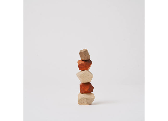 Gamers Guild AZ Mokuomo Woodas Mini: The Petite Size Wood Art Stacking Toy Kickstarter