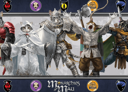 Gamers Guild AZ Monarchies of Mau Monarchies of Mau GM Screen Studio 2