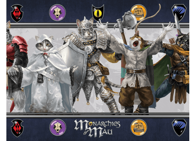 Gamers Guild AZ Monarchies of Mau Monarchies of Mau GM Screen Studio 2