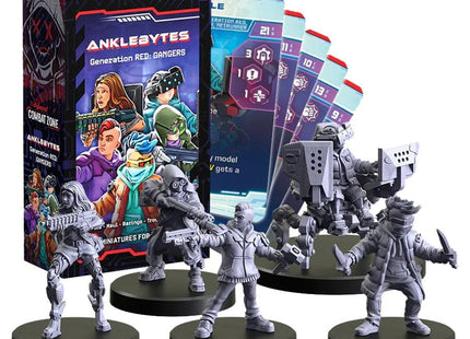 Gamers Guild AZ Monster Fight Club Cyberpunk RED: Combat Zone - Anklebytes: Generation RED Gangers ACD Distribution