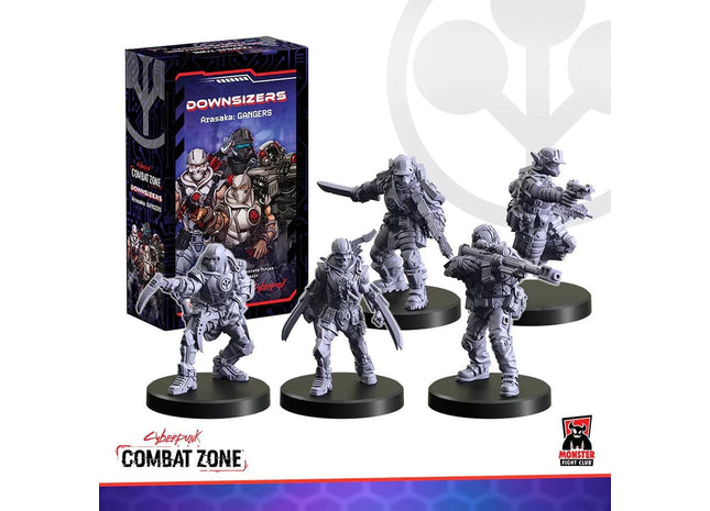 Gamers Guild AZ Monster Fight Club Cyberpunk Red: Combat Zone: Downsizers (Arasaka Gangers) (Pre-Order) GTS