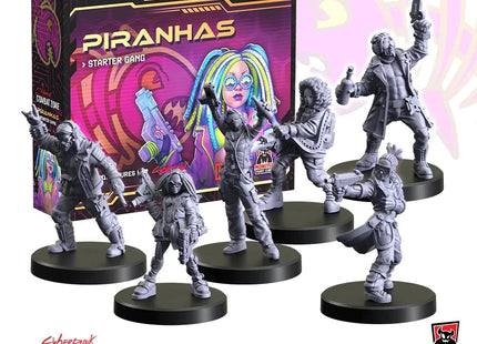 Gamers Guild AZ Monster Fight Club Cyberpunk RED: Combat Zone - Piranhas Starter AGD