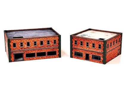 Gamers Guild AZ Monster Fight Club Metropolis Cityscapes: Medium Square And Large Rectangle Brick GTS