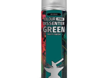 Gamers Guild AZ Monument Hobbies Colour Forge Spray: Dissenter Green (500ml) Monument Hobbies - Colour Forge