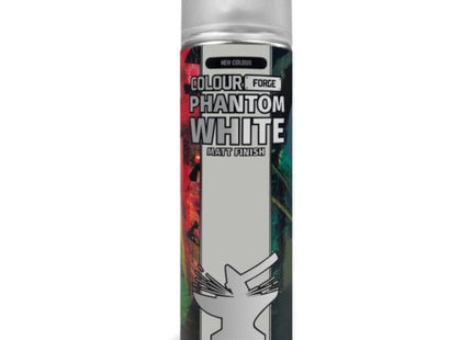 Gamers Guild AZ Monument Hobbies Colour Forge Spray: Phantom White (500ml) Monument Hobbies - Colour Forge
