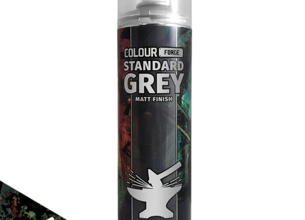 Gamers Guild AZ Monument Hobbies Colour Forge Spray: Standard Grey (500ml) (Pre-Order) Monument Hobbies