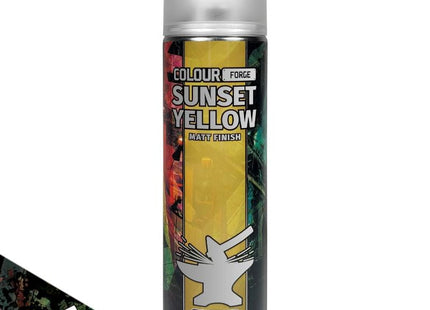 Gamers Guild AZ Monument Hobbies Colour Forge Spray: Sunset Yellow (500ml) (Pre-Order) Monument Hobbies