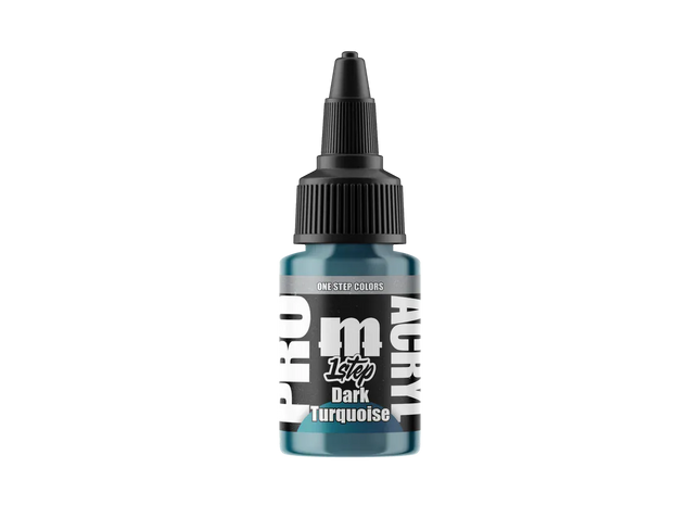 Gamers Guild AZ Monument Hobbies Pro Acryl: 1-Step Paint - 522 Dark Turquoise Monument Hobbies