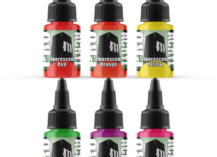 Gamers Guild AZ Monument Hobbies Pro Acryl: Fluorescents Set Monument Hobbies