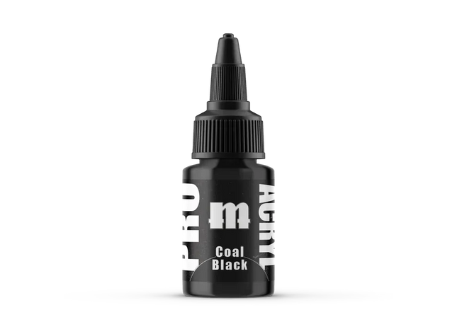 Gamers Guild AZ Monument Hobbies Pro Acryl: Paint - 002 Coal Black Monument Hobbies