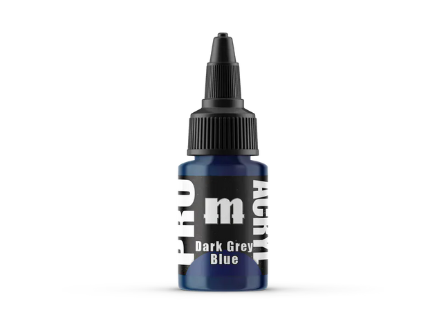 Gamers Guild AZ Monument Hobbies Pro Acryl: Paint - 014 Dark Grey Blue Monument Hobbies