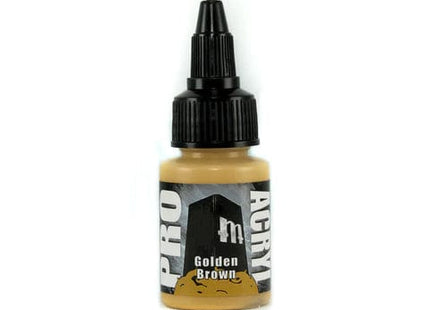 Gamers Guild AZ Monument Hobbies Pro Acryl: Paint - 017 Golden Brown Monument Hobbies