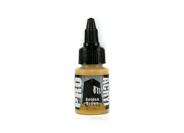 Gamers Guild AZ Monument Hobbies Pro Acryl: Paint - 017 Golden Brown Monument Hobbies