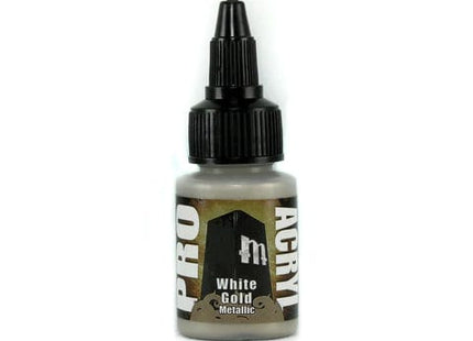 Gamers Guild AZ Monument Hobbies Pro Acryl: Paint - 029 White Gold Monument Hobbies