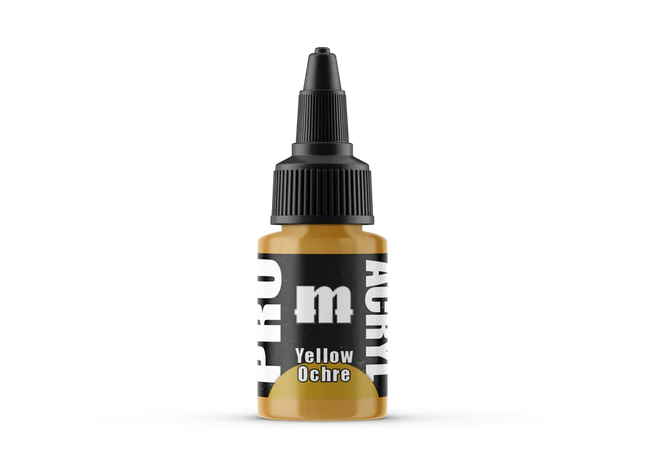 Gamers Guild AZ Monument Hobbies Pro Acryl: Paint - 038 Yellow Ochre Monument Hobbies