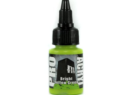 Gamers Guild AZ Monument Hobbies Pro Acryl: Paint - 039 Bright Yellow Green Monument Hobbies