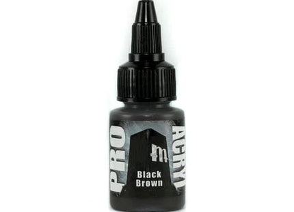 Gamers Guild AZ Monument Hobbies Pro Acryl: Paint - 040 Black Brown Monument Hobbies