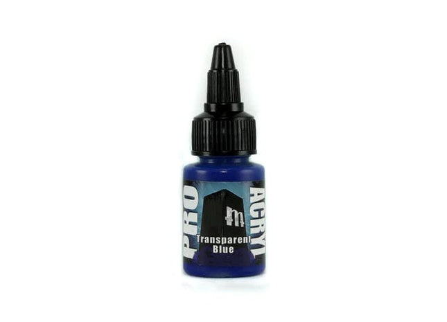 Gamers Guild AZ Monument Hobbies Pro Acryl: Paint - 046 Transparent Blue Monument Hobbies