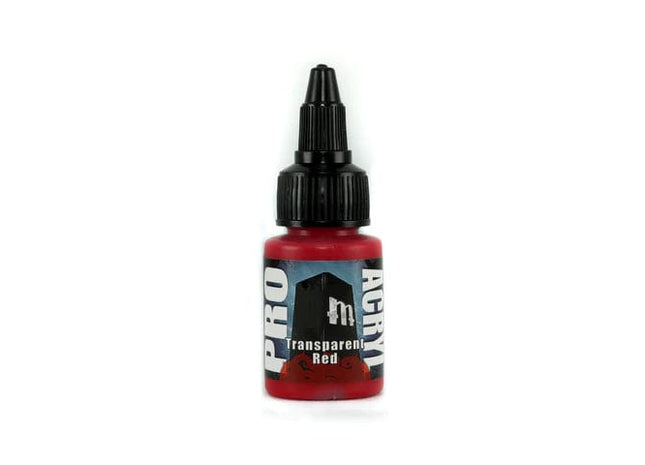 Gamers Guild AZ Monument Hobbies Pro Acryl: Paint - 047 Transparent Red Monument Hobbies