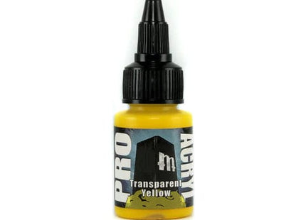 Gamers Guild AZ Monument Hobbies Pro Acryl: Paint - 049 Transparent Yellow Monument Hobbies