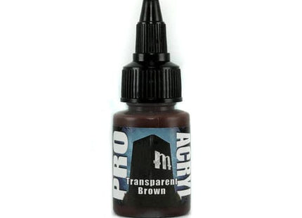 Gamers Guild AZ Monument Hobbies Pro Acryl: Paint - 052 Transparent Brown Monument Hobbies